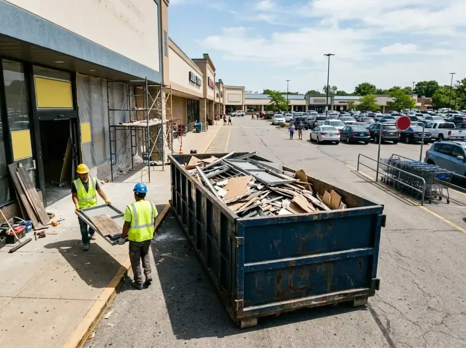 retail-store-renovation-debris-003 — frequently asked questions, Roll-off Dumpster Rentals in Pine Bluff, AR